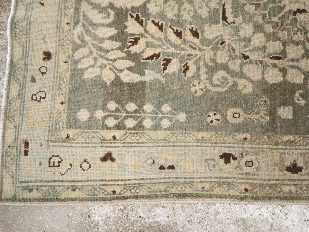 Vintage Persian Malayer Accent Rug, No.26394 - Gss