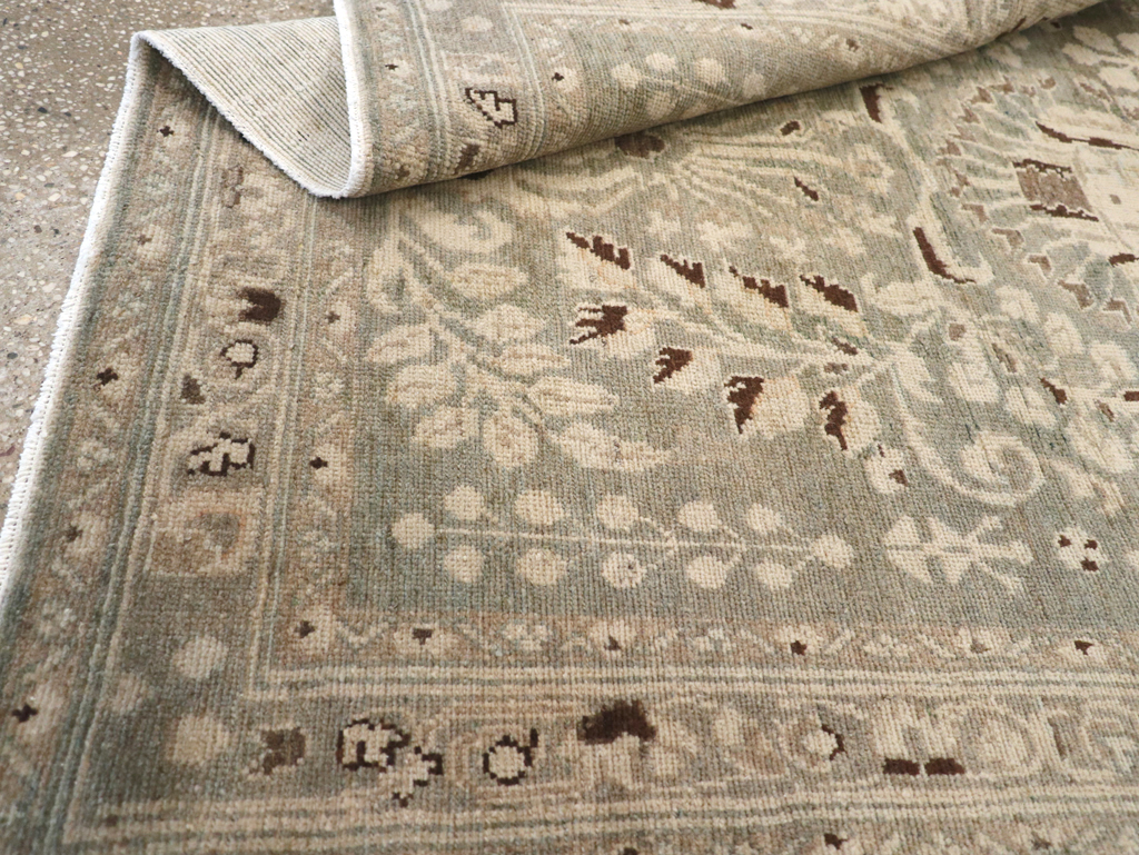 Vintage Persian Malayer Accent Rug, No.26394 - Gss