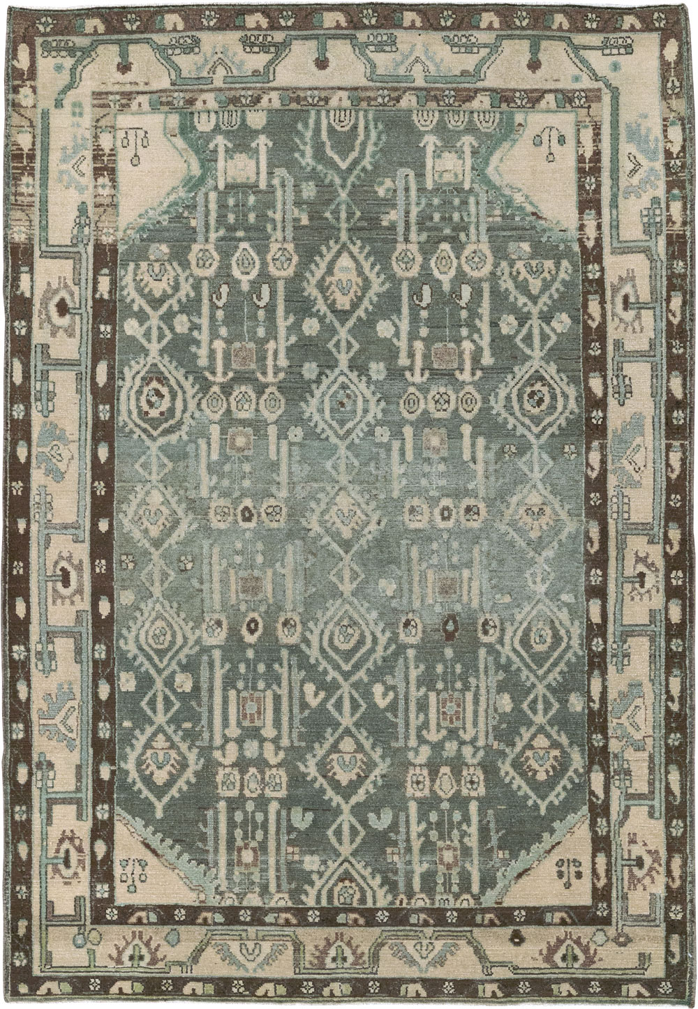 Vintage Persian Malayer Rug, No.26401 - Gss
