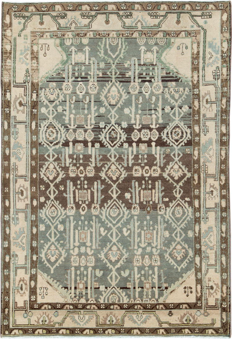Vintage Persian Malayer Rug, No.26401 - Gss
