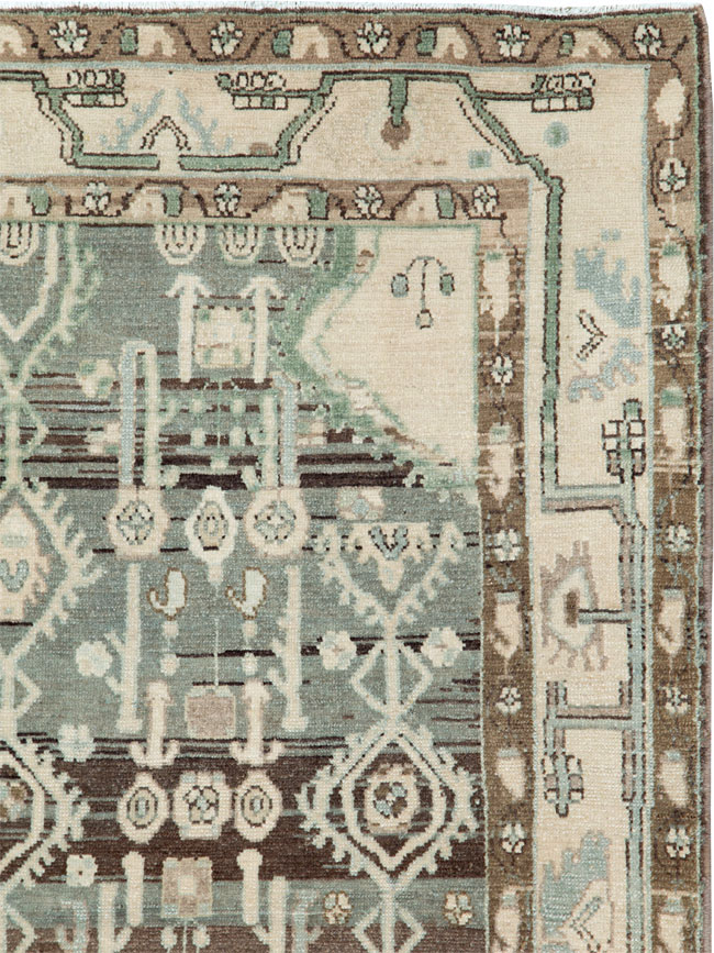 Vintage Persian Malayer Rug, No.26401 - Gss