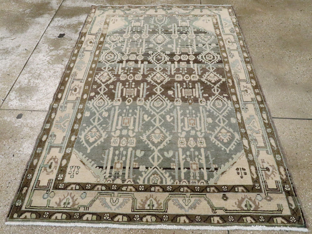 Vintage Persian Malayer Rug, No.26401 - Gss