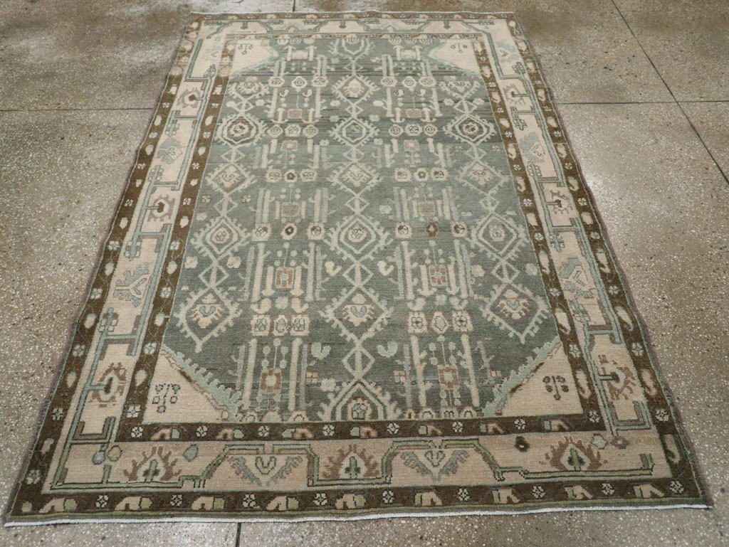 Vintage Persian Malayer Rug, No.26401 - Gss