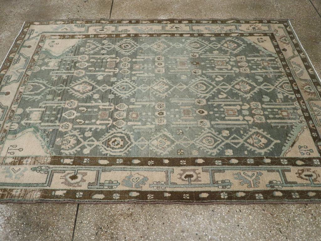 Vintage Persian Malayer Rug, No.26401 - Gss