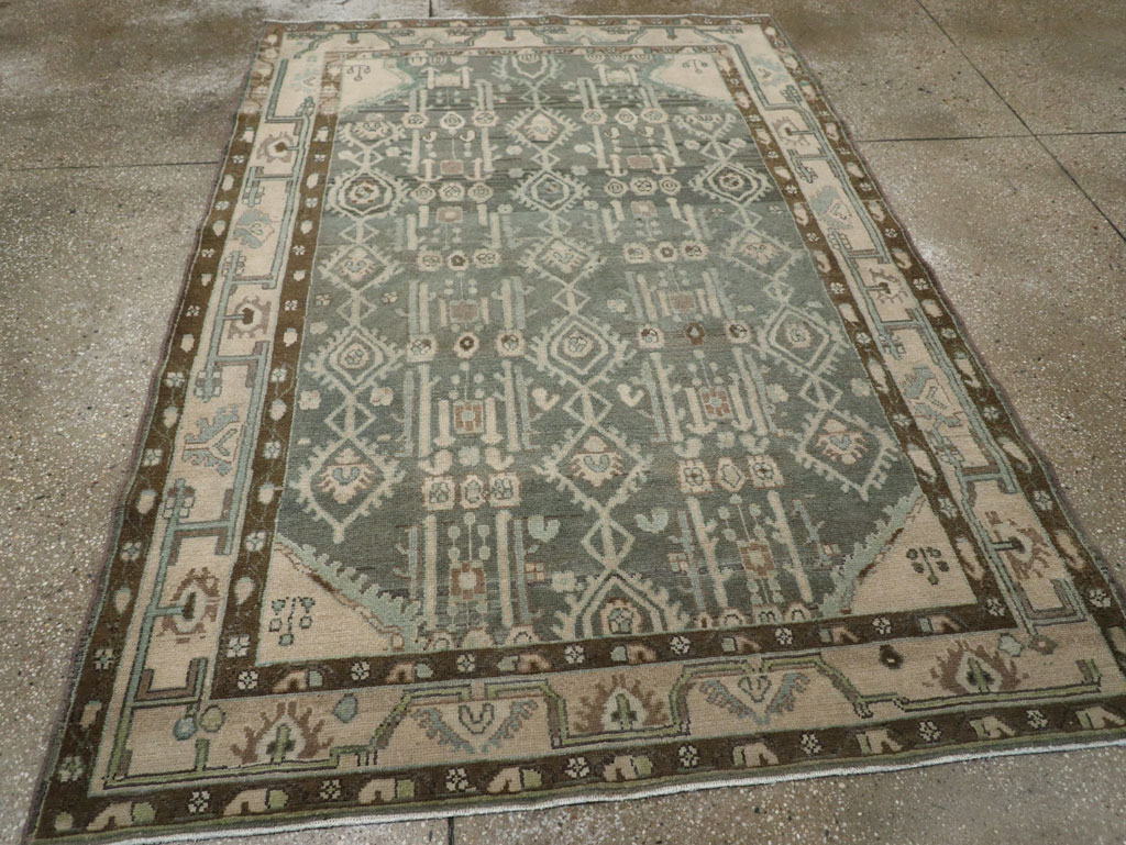 Vintage Persian Malayer Rug, No.26401 - Gss