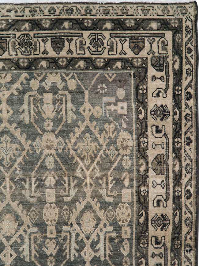 Vintage Persian Malayer Gallery Carpet, No.26403 - Gss