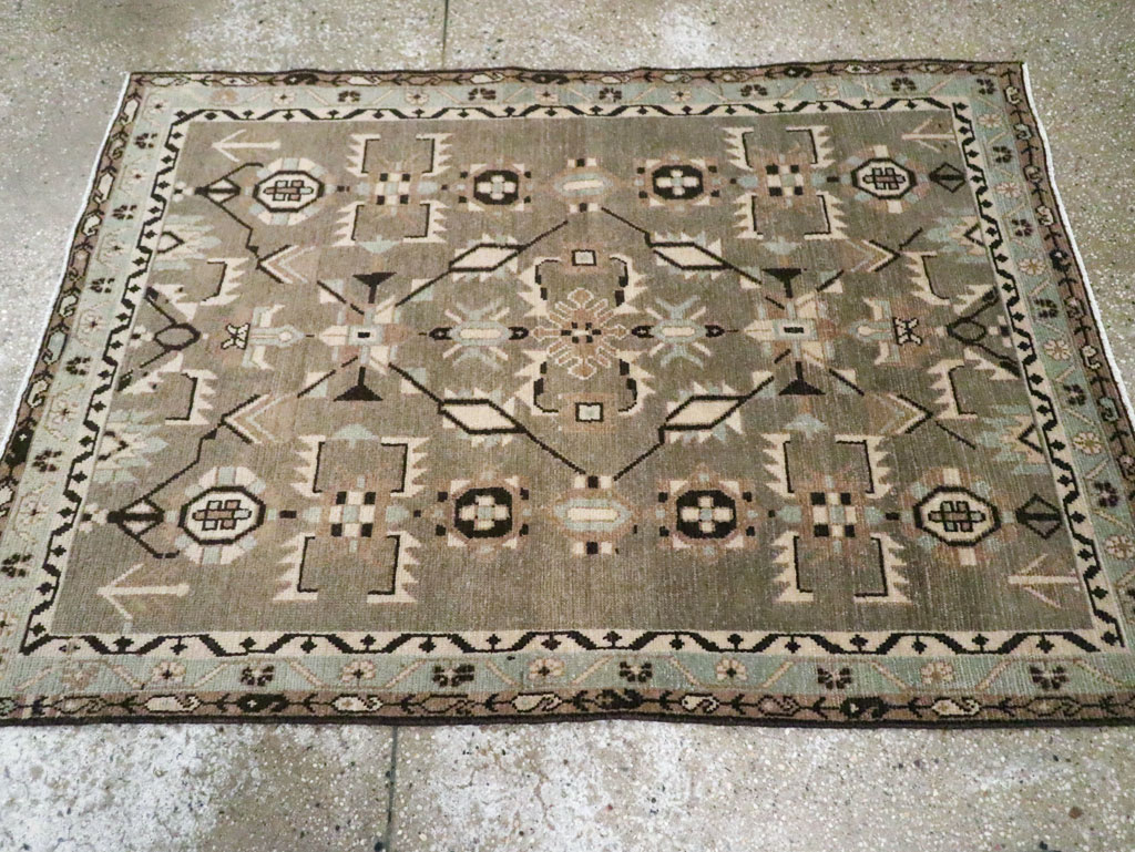 Vintage Persian Malayer Rug, No.26406 - Gss