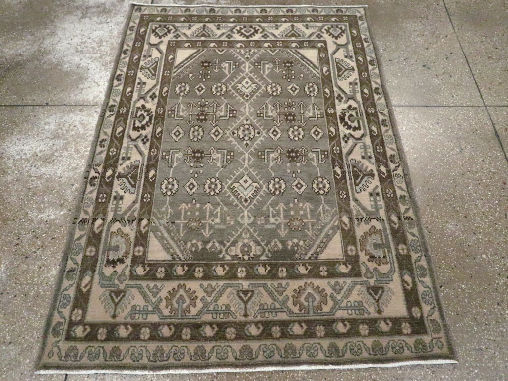 Vintage Persian Malayer Rug, No.26407 - Gss