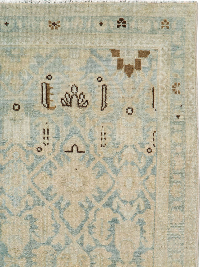 Vintage Persian Malayer Throw Rug, No.26408 - Gss