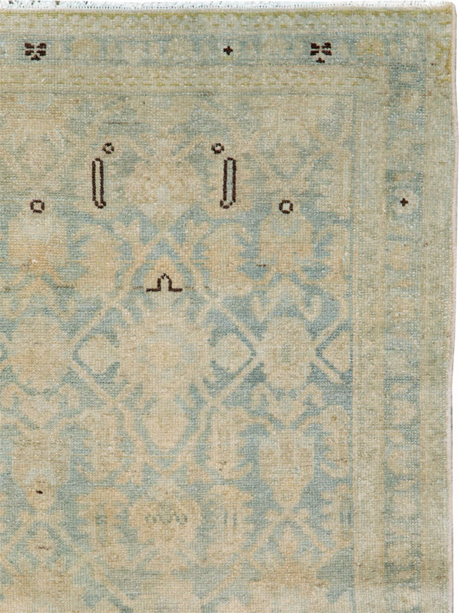 Vintage Persian Malayer Throw Rug, No.26408 - Gss