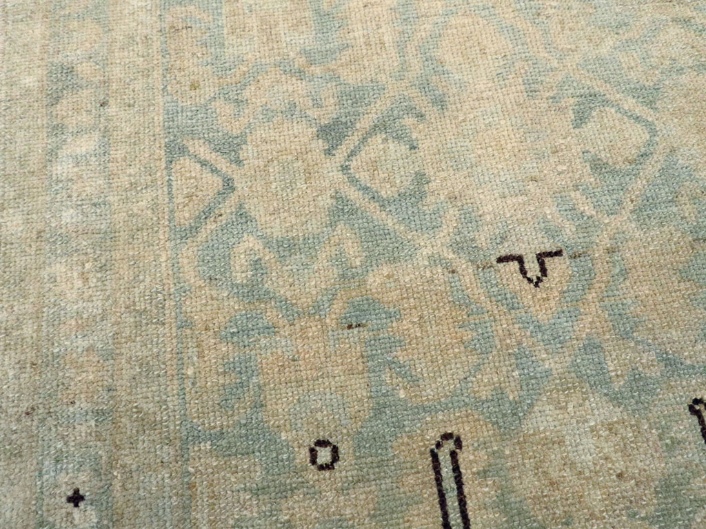 Vintage Persian Malayer Throw Rug, No.26408 - Gss