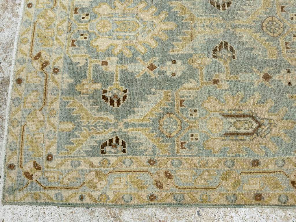 Vintage Persian Malayer Throw Rug, No.26409 - Gss