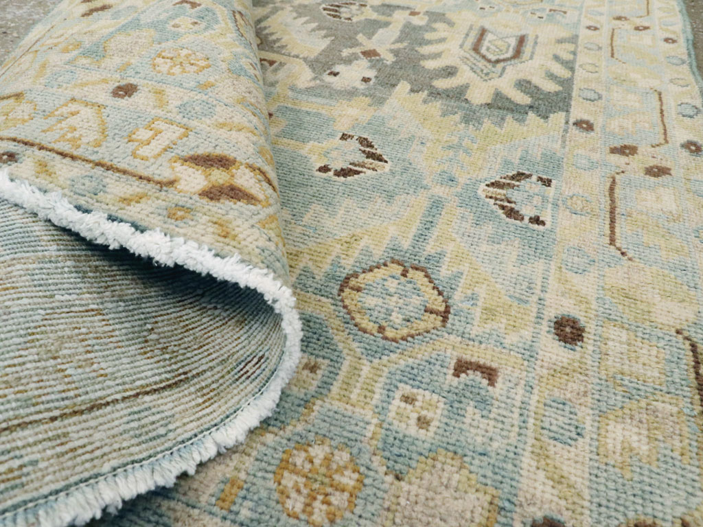 Vintage Persian Malayer Throw Rug, No.26409 - Gss