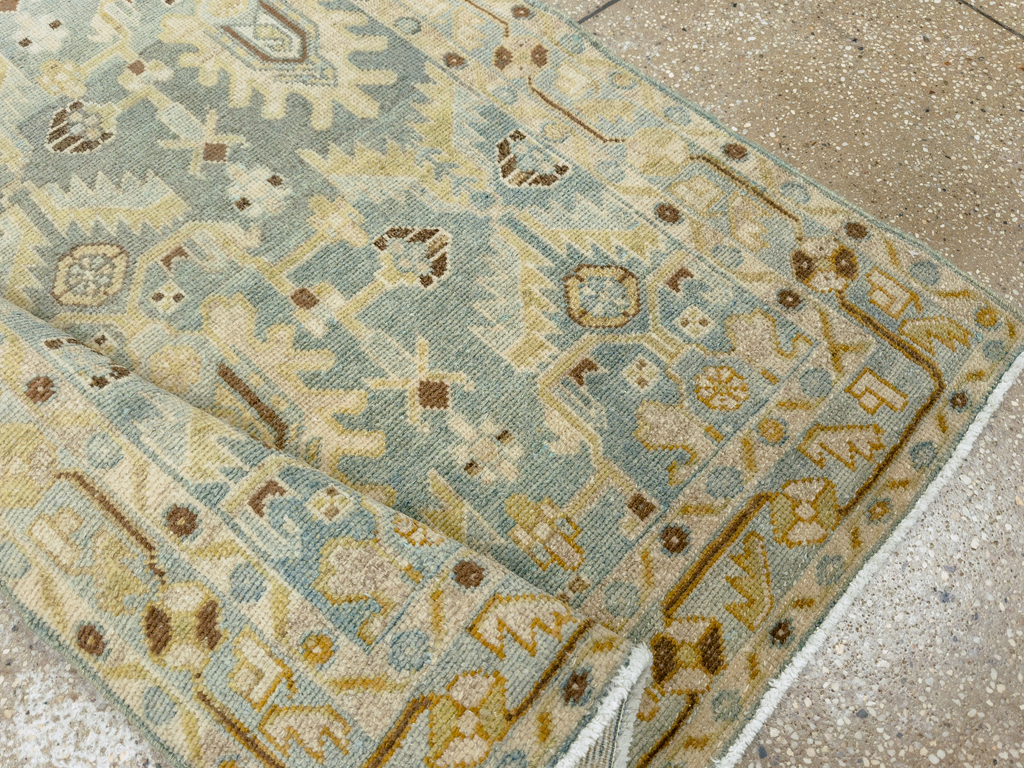 Vintage Persian Malayer Throw Rug, No.26409 - Gss