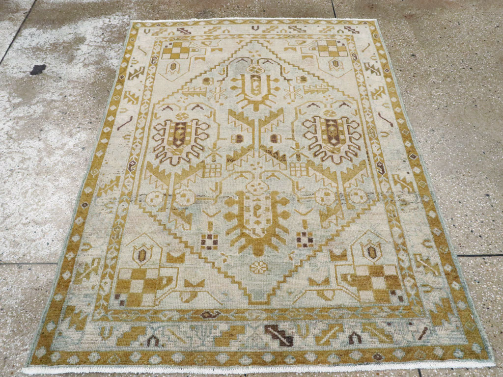 Vintage Persian Malayer Rug (Pair: 1 of 2), No.26410 - Gss