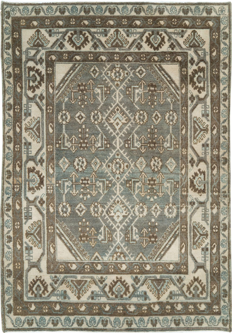 Vintage Persian Malayer Rug, No.26418 - Gss