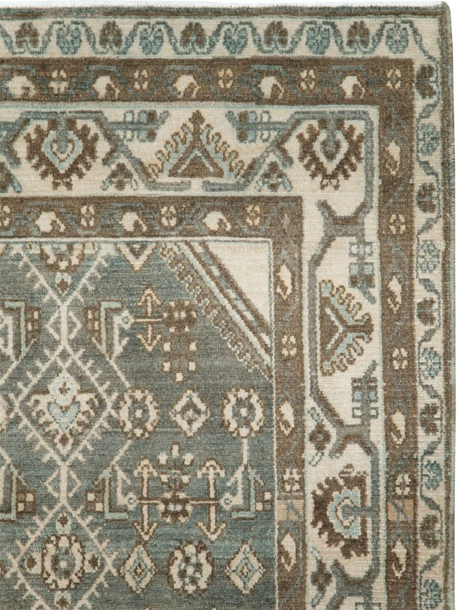 Vintage Persian Malayer Rug, No.26418 - Gss