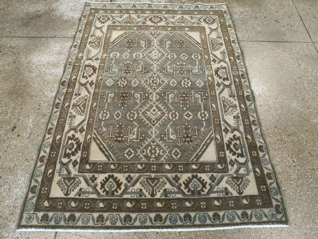 Vintage Persian Malayer Rug, No.26418 - Gss