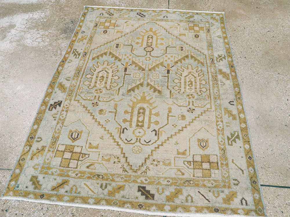 Vintage Persian Malayer Rug (Pair: 2 of 2), No.26419 - Gss