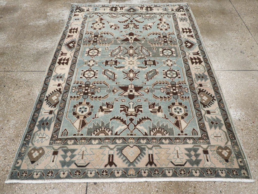 Vintage Persian Malayer Rug, No.26422 - Gss
