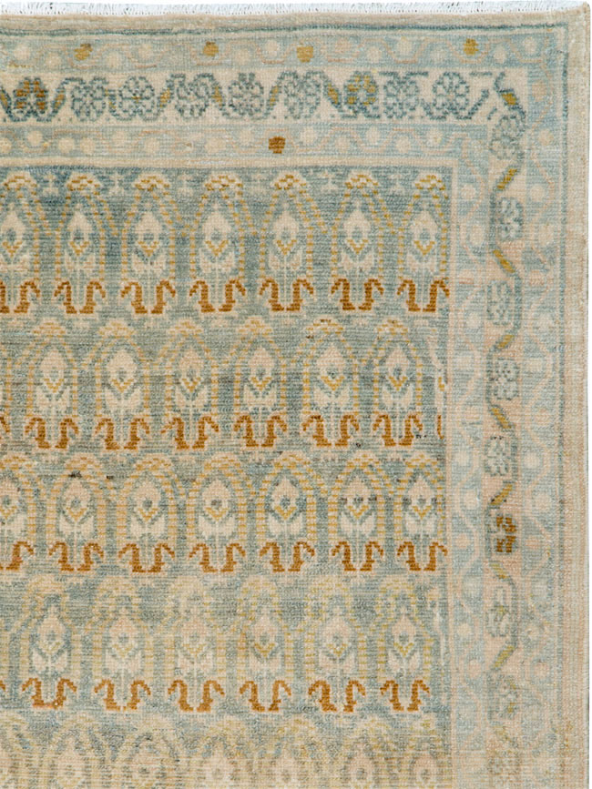 Vintage Persian Malayer Throw Rug, No.26423 - Gss