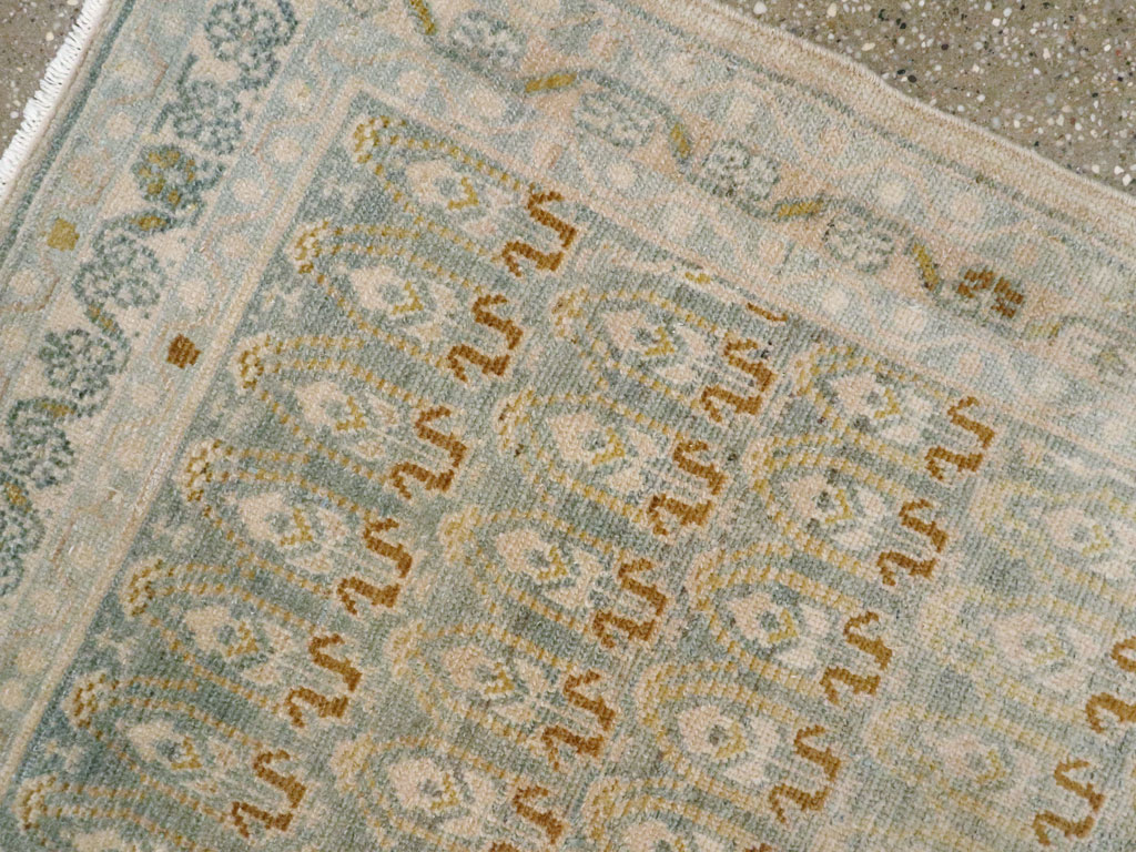 Vintage Persian Malayer Throw Rug, No.26423 - Gss