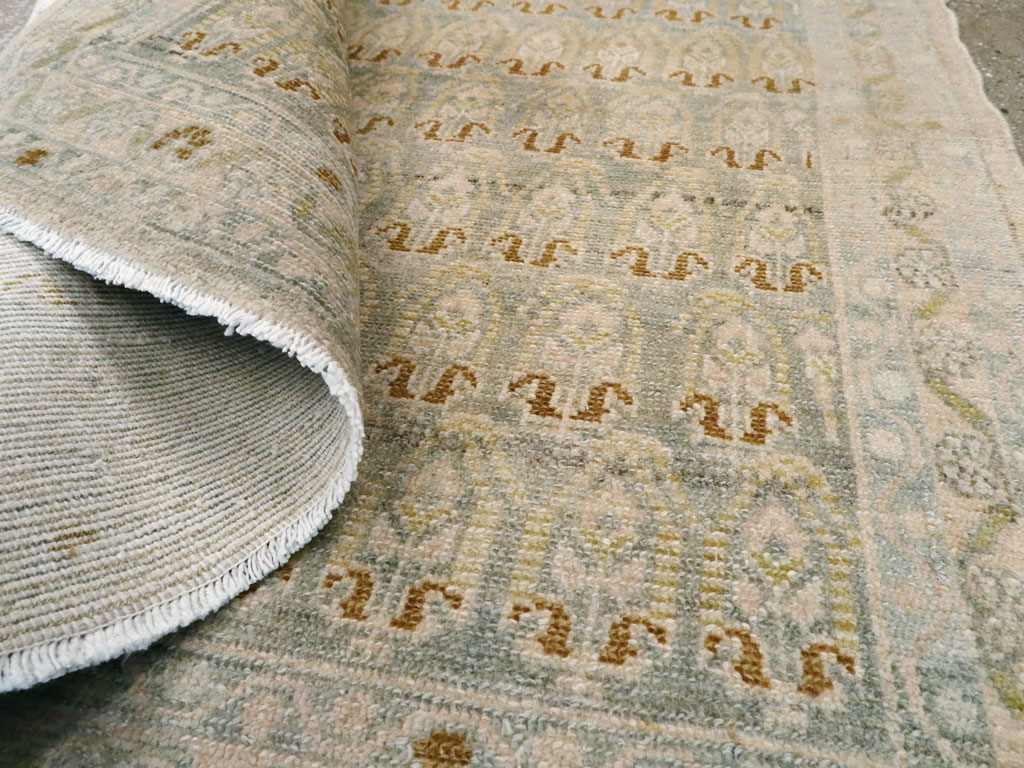 Vintage Persian Malayer Throw Rug, No.26423 - Gss