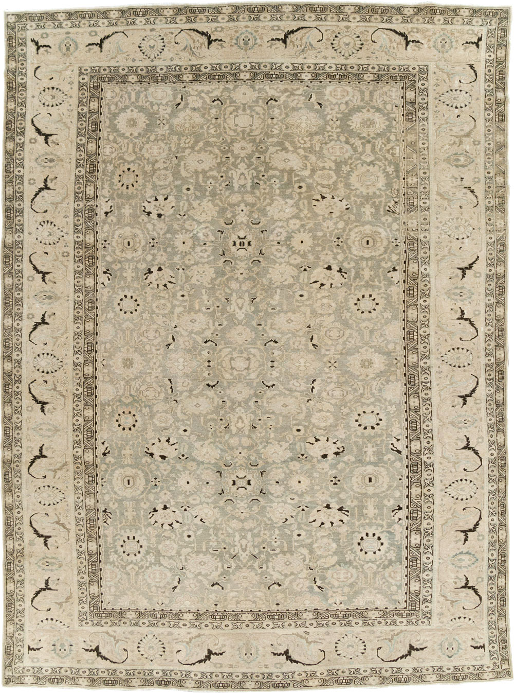 Vintage Persian Malayer Room Size Carpet, No.26424 - Gss