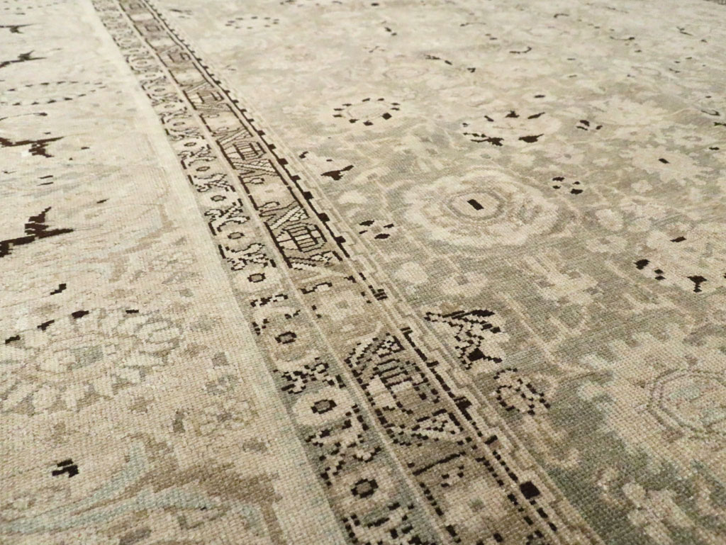 Vintage Persian Malayer Room Size Carpet, No.26424 - Gss