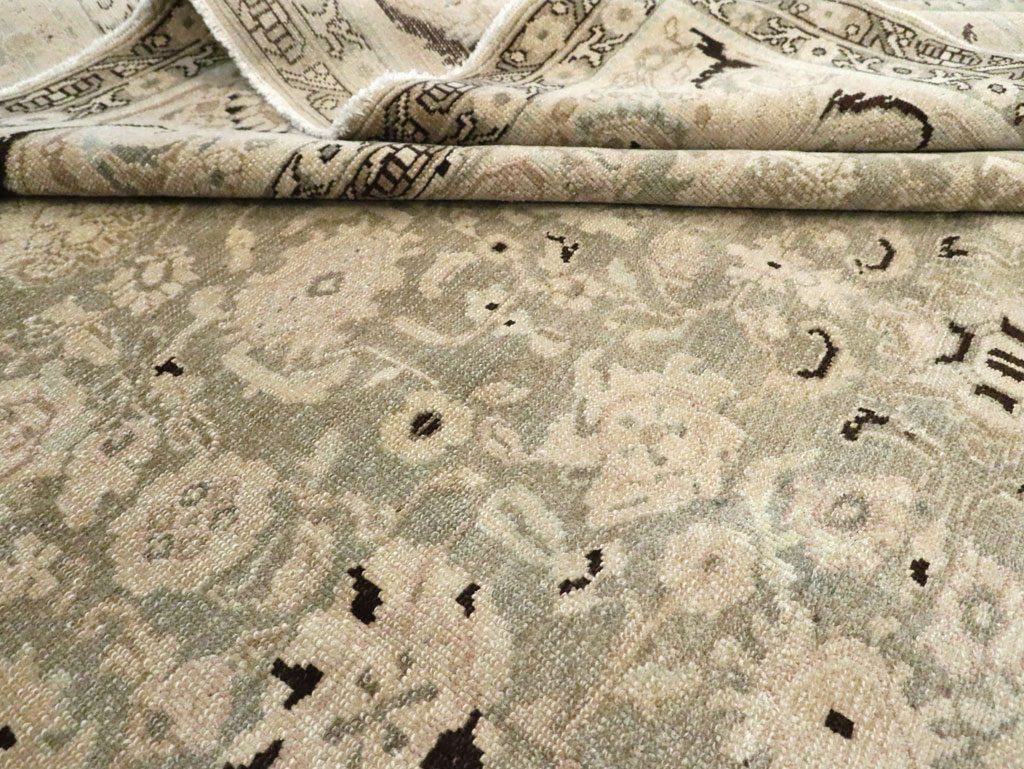 Vintage Persian Malayer Room Size Carpet, No.26424 - Gss