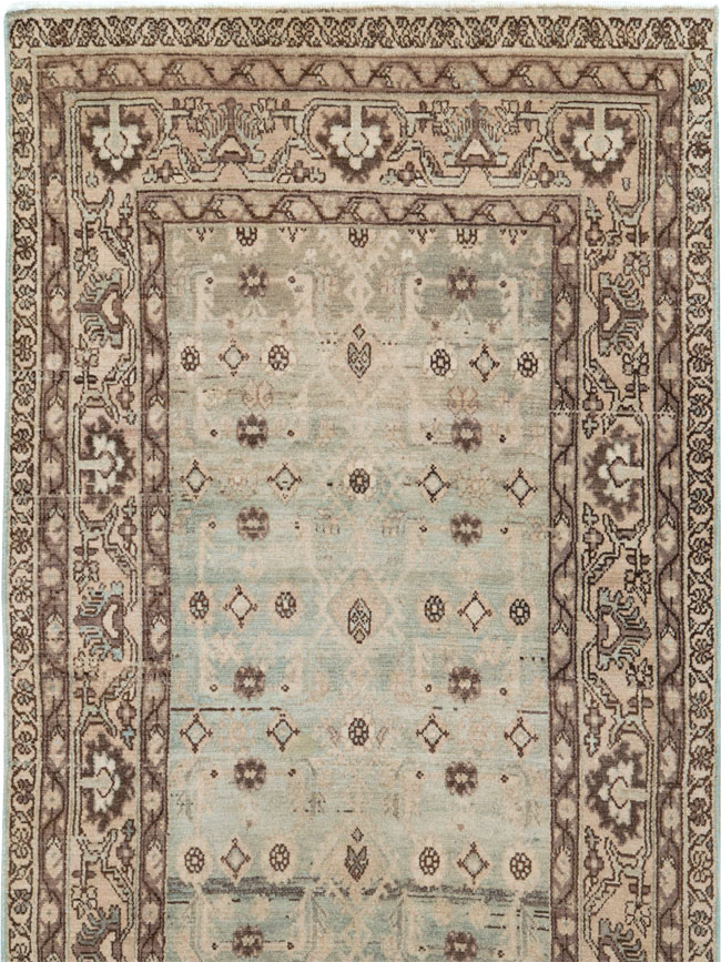 Antique Persian Malayer Runner, No.26428 - Gss