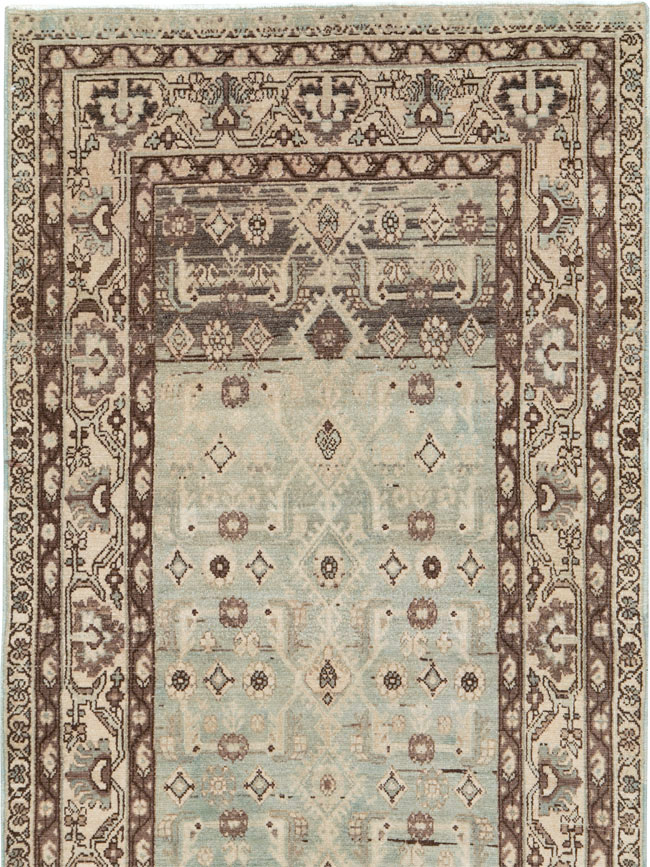 Antique Persian Malayer Runner, No.26428 - Gss
