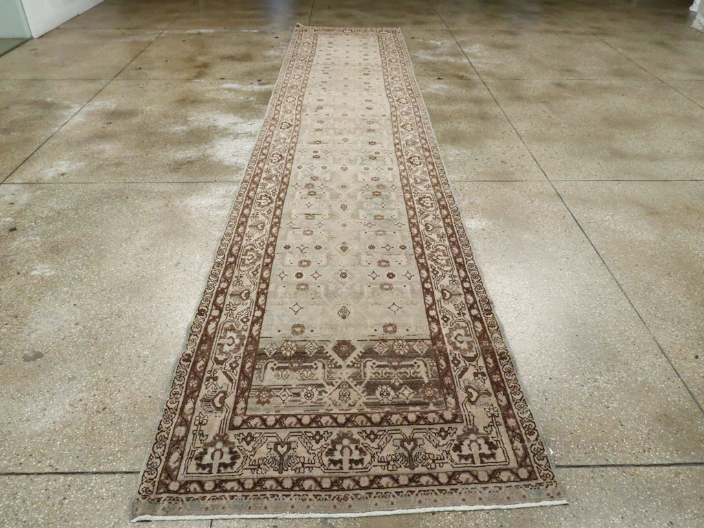 Antique Persian Malayer Runner, No.26428 - Gss