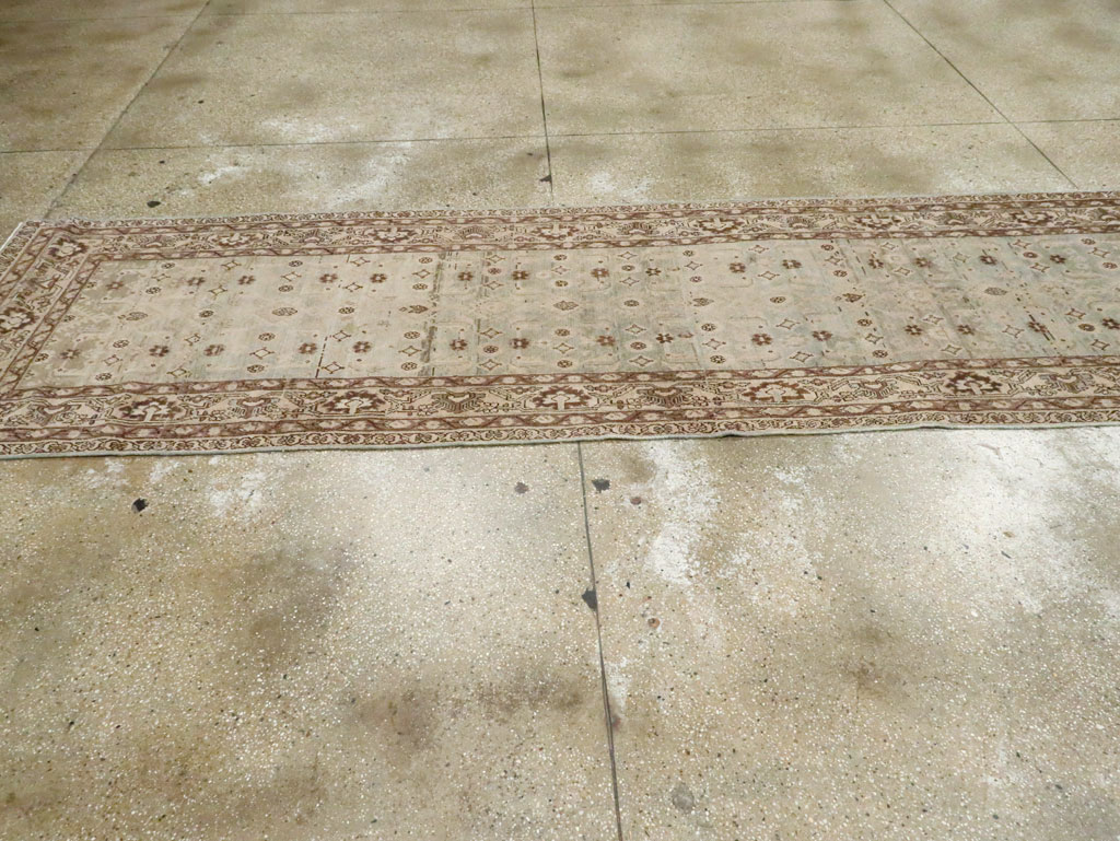 Antique Persian Malayer Runner, No.26428 - Gss