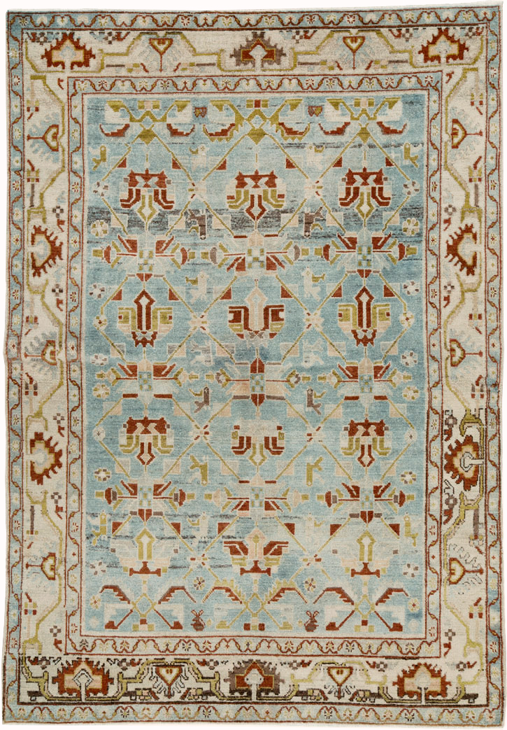 Vintage Persian Malayer Rug, No.26433 - Gss