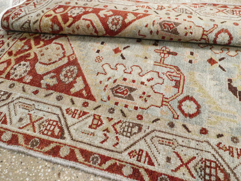 Vintage Persian Malayer Runner (Pair: 1 of 2), No.26437 - Gss