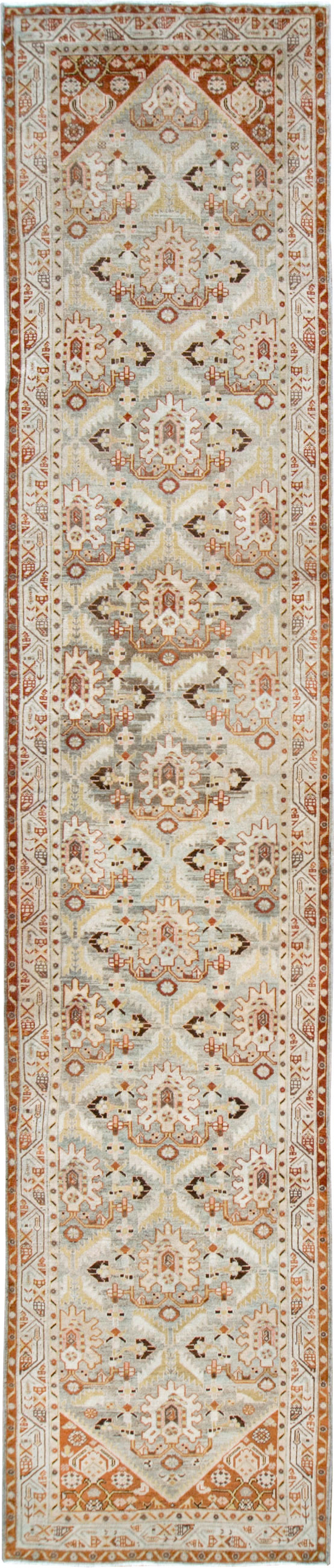 Vintage Persian Malayer Runner (Pair: 2 of 2), No.26438 - Gss