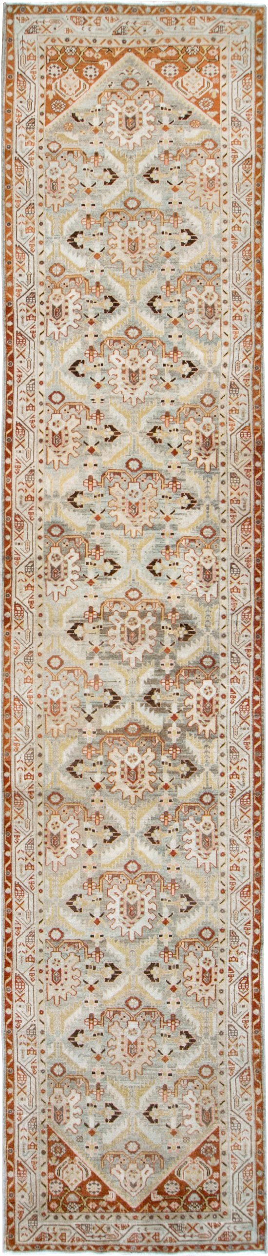 Vintage Persian Malayer Runner (Pair: 2 of 2), No.26438 - Gss
