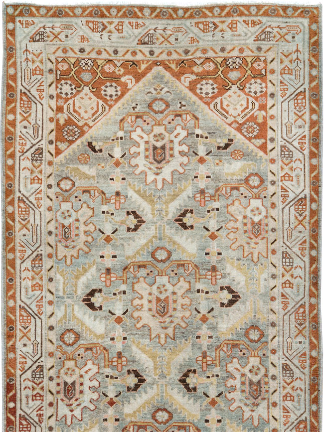 Vintage Persian Malayer Runner (Pair: 2 of 2), No.26438 - Gss