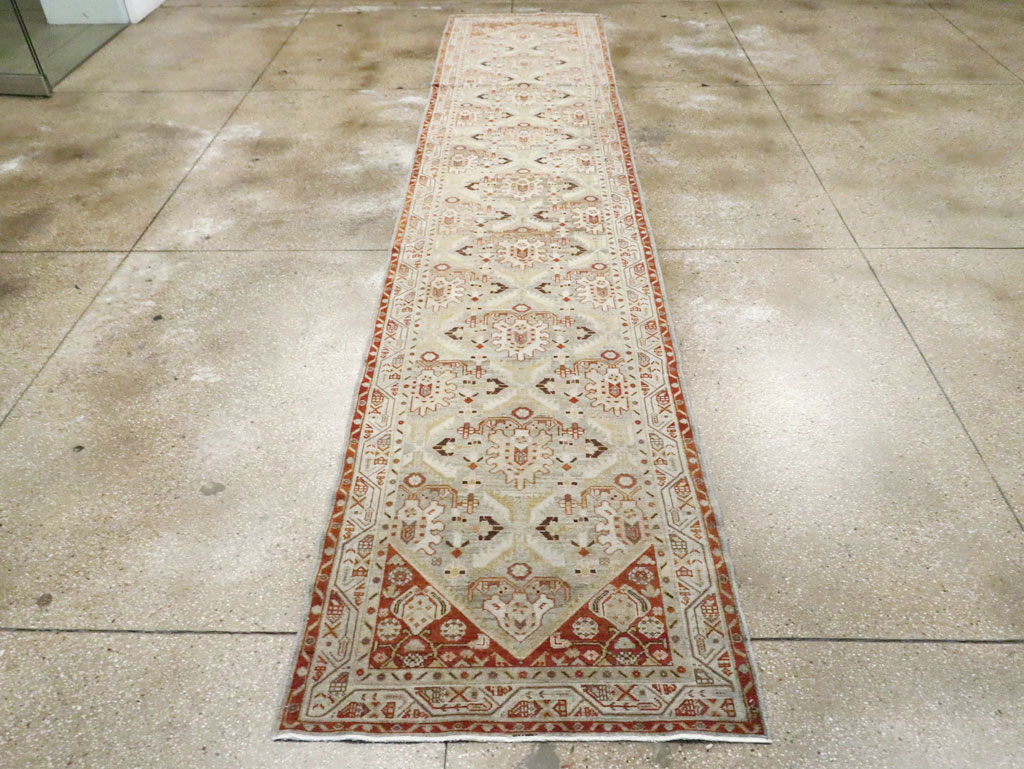Vintage Persian Malayer Runner (Pair: 2 of 2), No.26438 - Gss