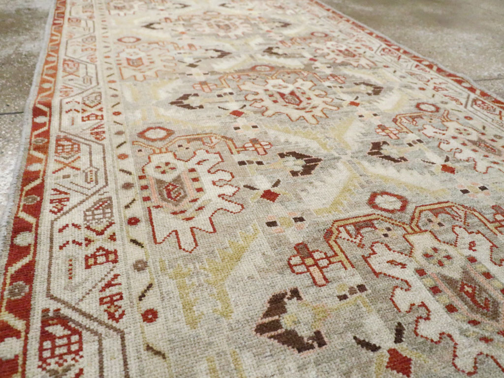 Vintage Persian Malayer Runner (Pair: 2 of 2), No.26438 - Gss