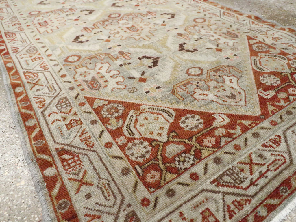 Vintage Persian Malayer Runner (Pair: 2 of 2), No.26438 - Gss