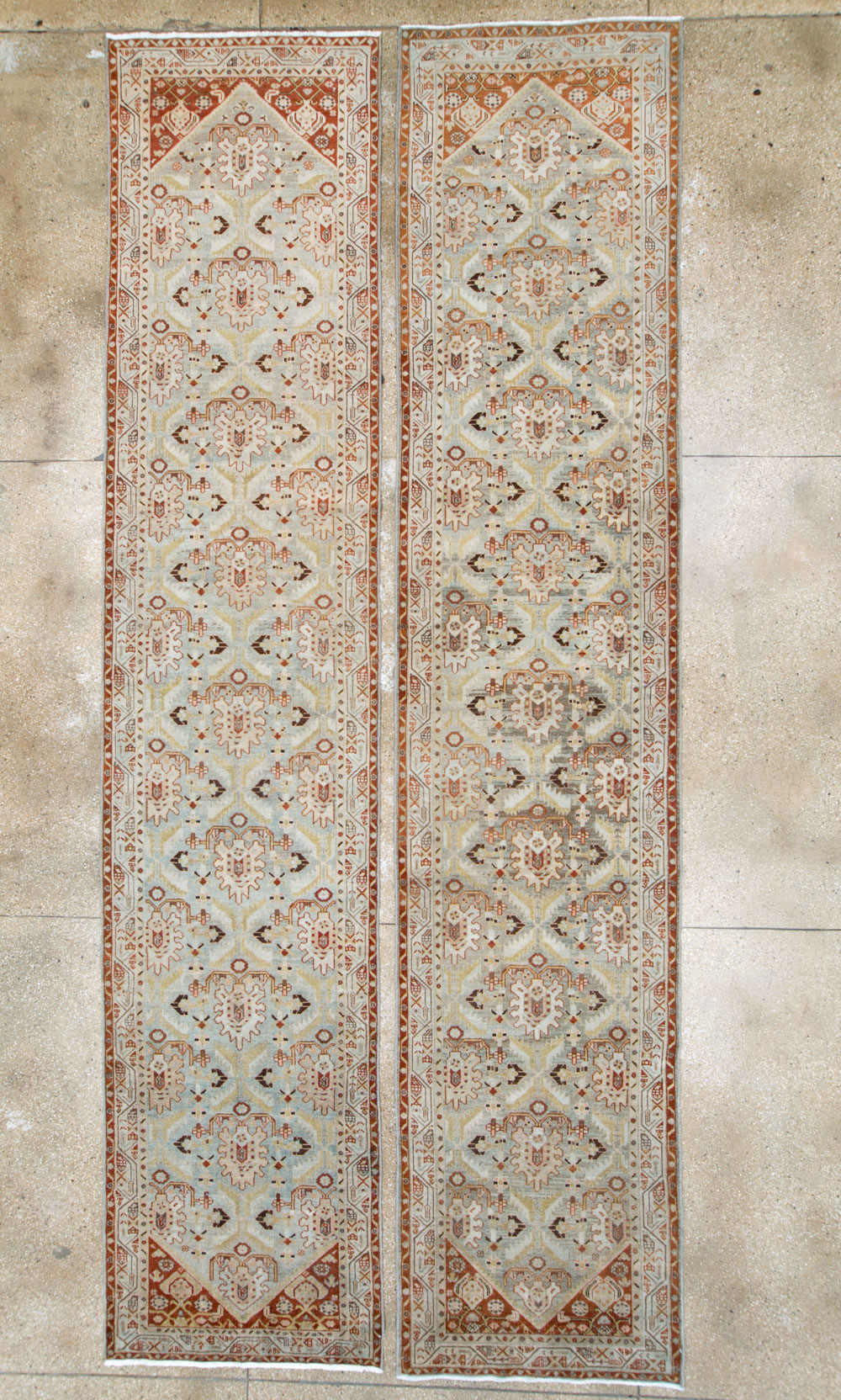 Vintage Persian Malayer Runner (Pair: 2 of 2), No.26438 - Gss