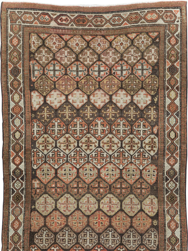 Antique Persian Malayer Runner, No.26452 - Gss
