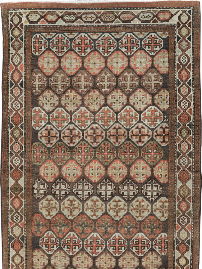 Antique Persian Malayer Runner, No.26452 - Gss