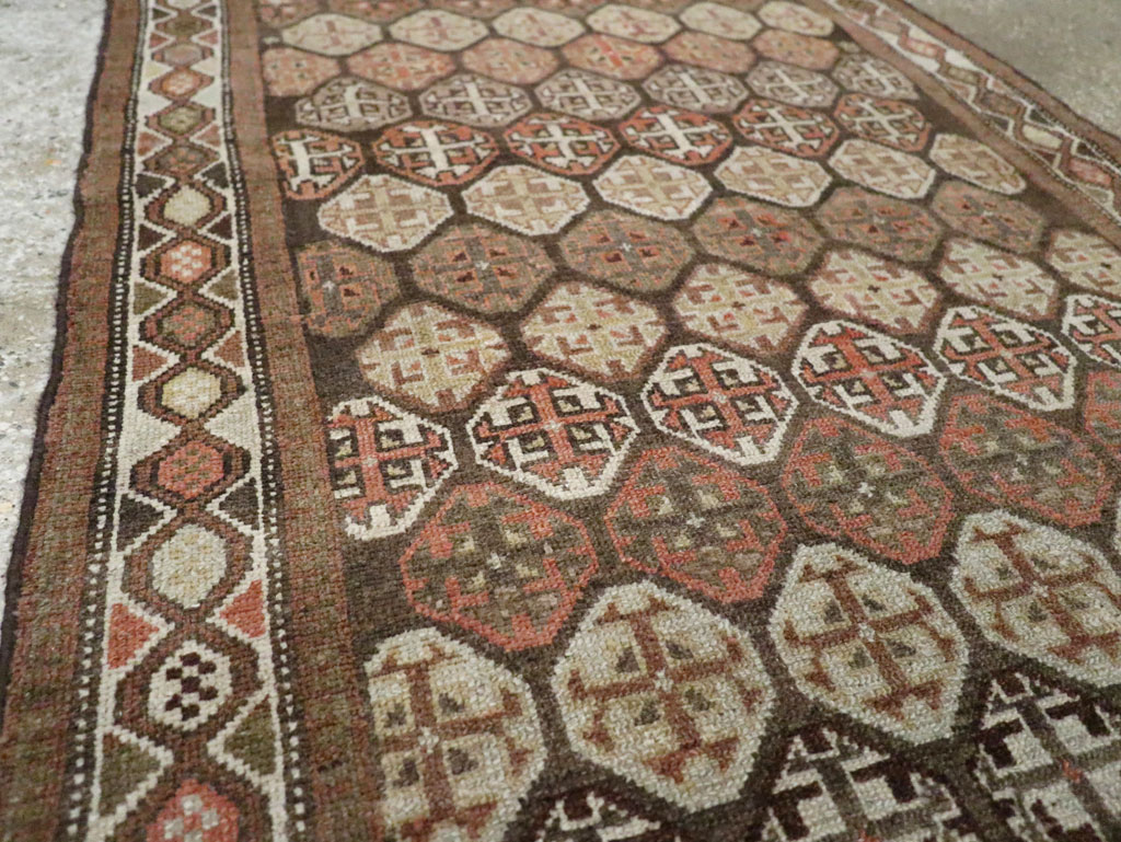 Antique Persian Malayer Runner, No.26452 - Gss