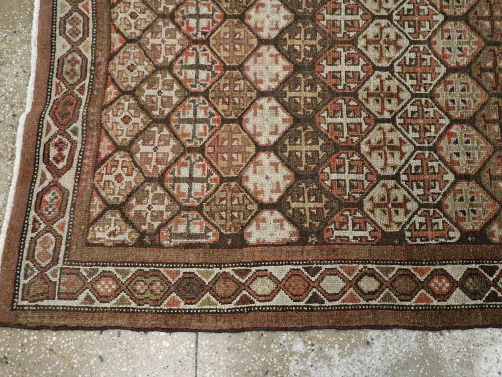 Antique Persian Malayer Runner, No.26452 - Gss