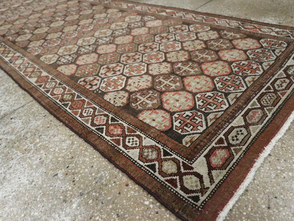 Antique Persian Malayer Runner, No.26452 - Gss