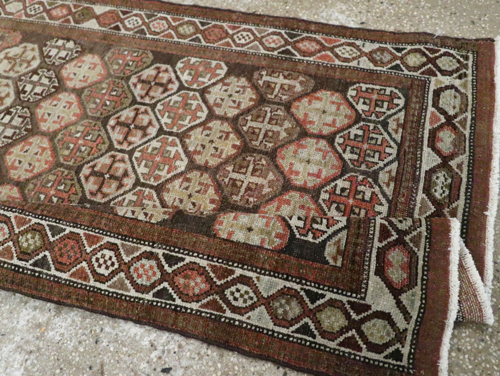 Antique Persian Malayer Runner, No.26452 - Gss