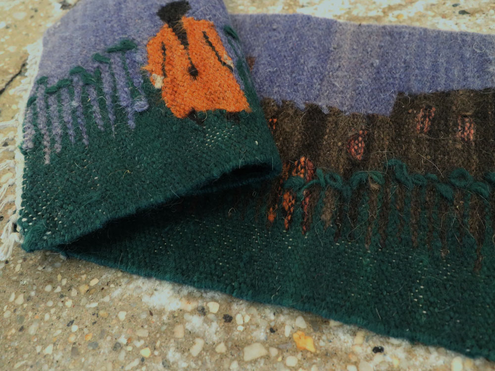 Vintage Turkish Pictorial Kilim, No.26457 - Gss